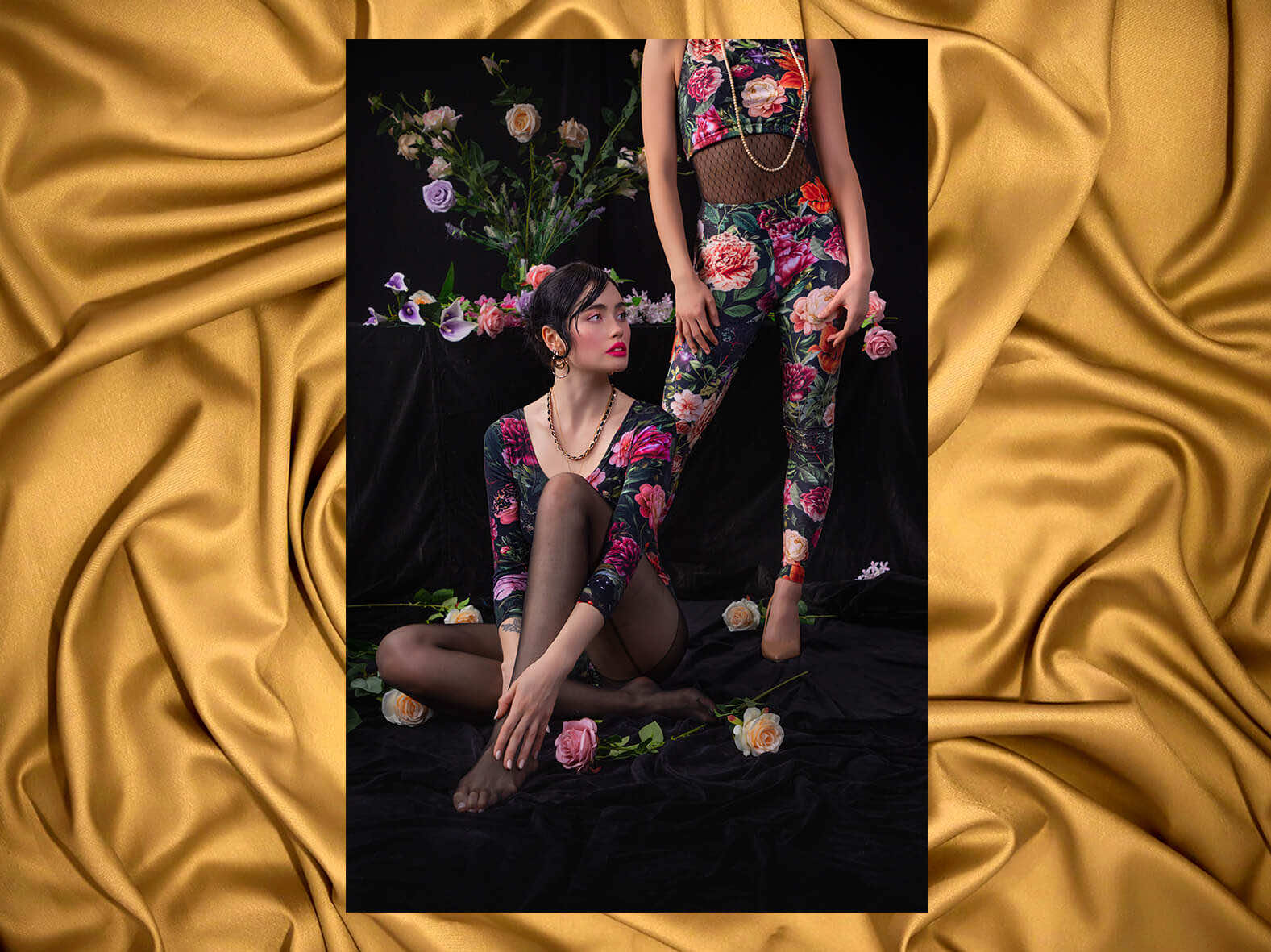 top piwonie body piwonie legginsy piwonie kolor dzieńdobry