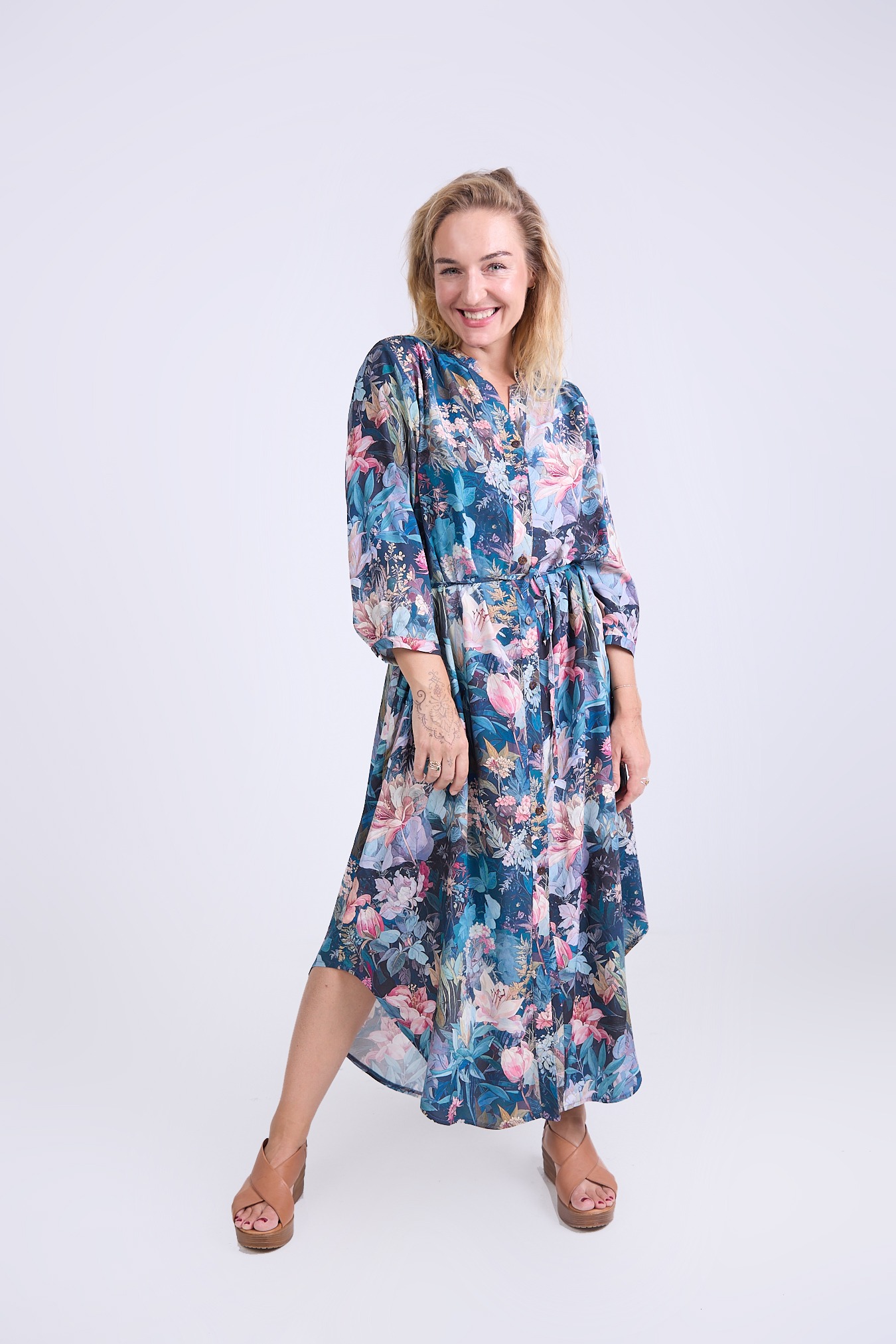 Sukienka Boho Rusałka w stylizacji